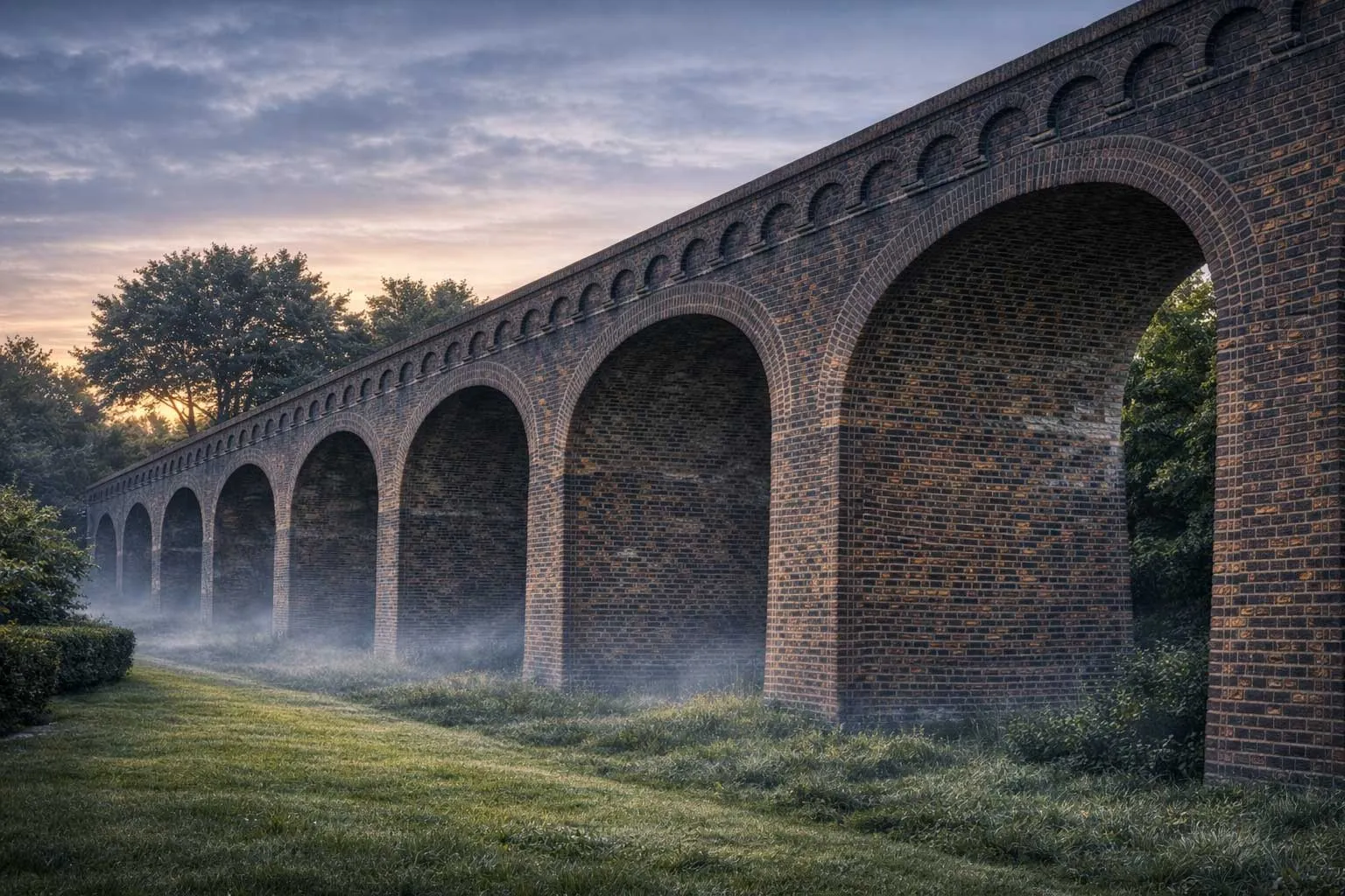 Guardiola Capital bridge at sunrise